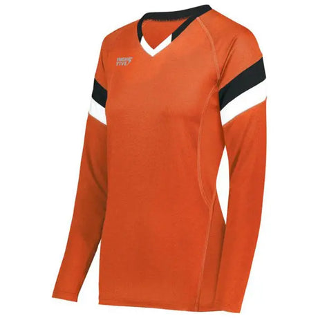 High Five Women's TRUHIT Tri Long Sleeve Volleyball Jersey Augusta