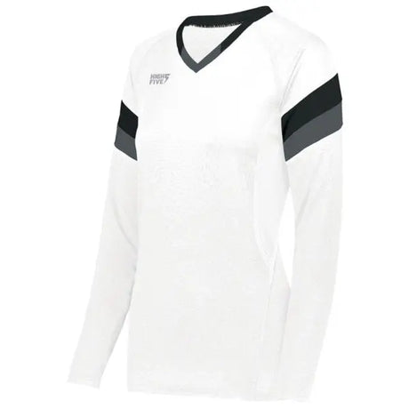 High Five Women's TRUHIT Tri Long Sleeve Volleyball Jersey Augusta