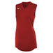 Mizuno Women's V-Neck Sleeveless Volleyball Jersey red