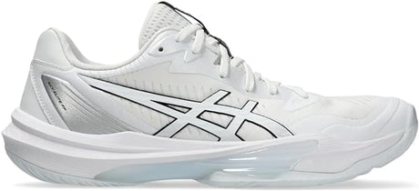 ASICS Women's Sky Elite FF 3 Volleyball Shoe white white 1