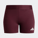 adidas Women's TechFit Volleyball Short - 4" Inseam Maroon - 1