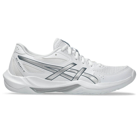 ASICS Women's Gel-Rocket 12 Volleyball Shoe White/Silver - 1