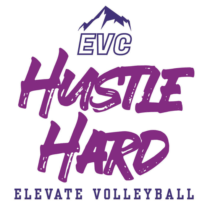 elevate volleyball hustle hard design option 010 spirit store all volleyball