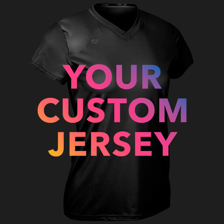 CustomFuze Women's Quick Turn Cap Sleeve Jersey