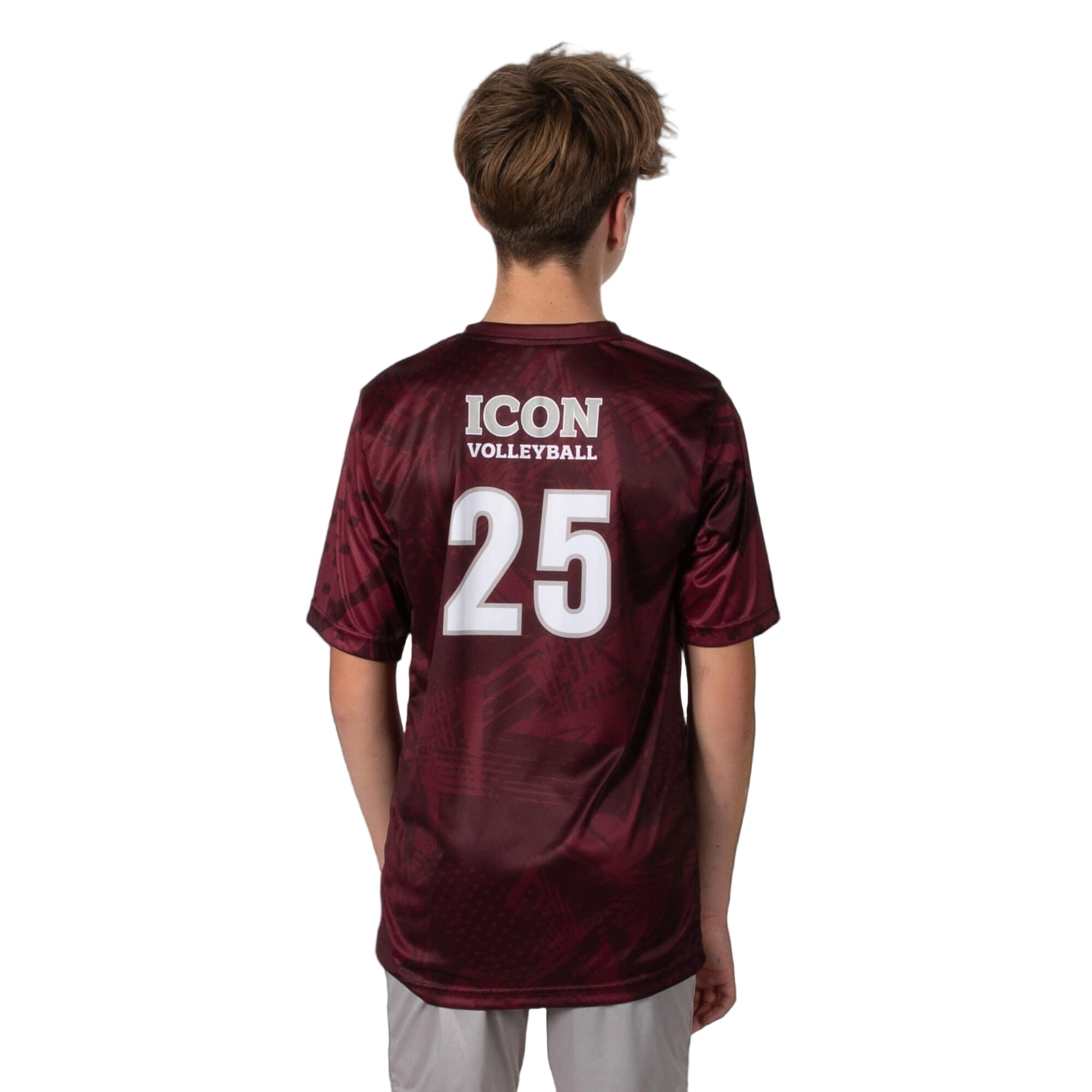 Back Men's Paramount Short Sleeves Jersey