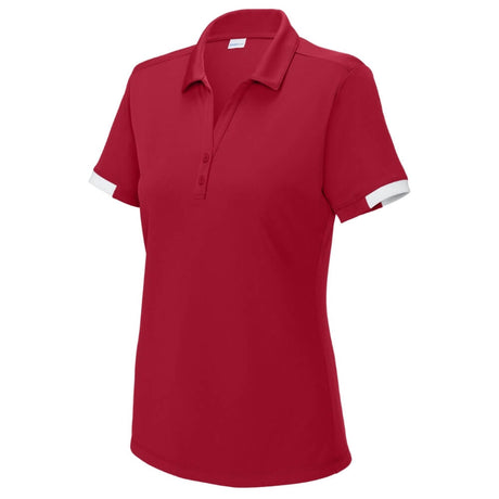 Sport-Tek Women's Club Colorblock Polo