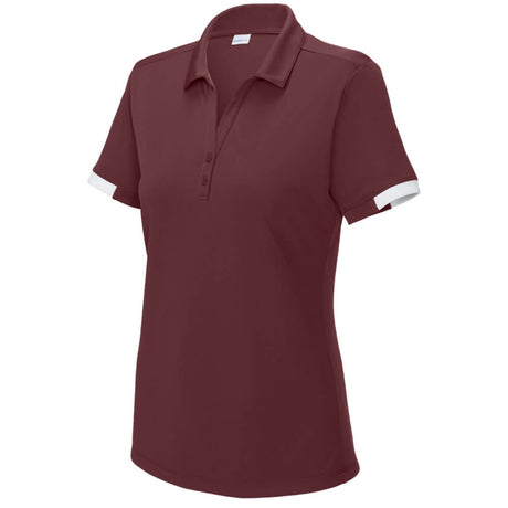 Sport-Tek Women's Club Colorblock Polo