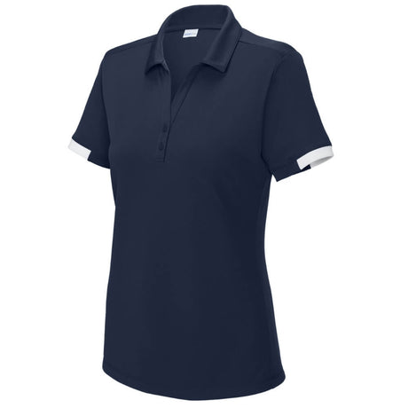 Sport-Tek Women's Club Colorblock Polo