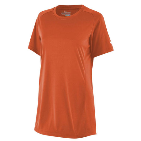 Mizuno Women's Crew Neck Volleyball Jersey - Youth Kelly Orange