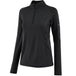 Mizuno Women's Performance 1/4 Zip Black - 1