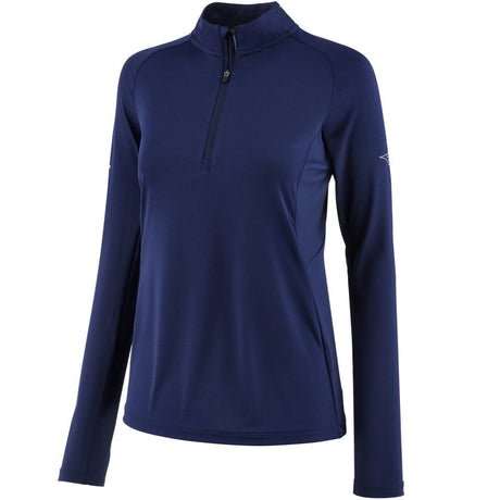 Mizuno Women's Performance 1/4 Zip Navy - 1
