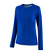 Mizuno Women's Performance Long Sleeve Warm-Up Royal - 1