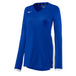 Mizuno Women's Spike Long Sleeve Jersey Royal - 1