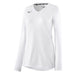 Mizuno Women's Spike Long Sleeve Jersey White - 1