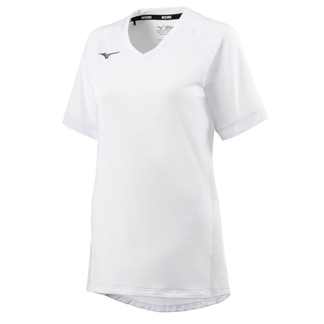 Mizuno Women's Spike Short Sleeve Jersey White - 1