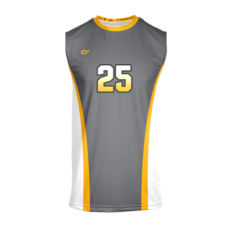CustomFuze Men's Sublimated Sleeveless Volleyball Jersey