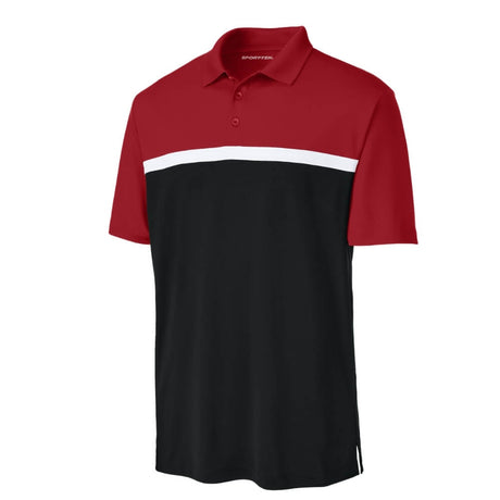 Sport-Tek Men's Micropique Colorblock Polo