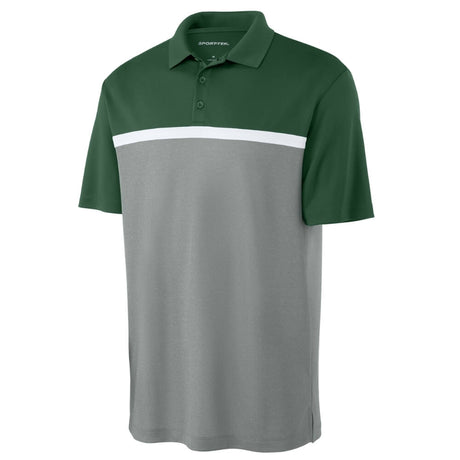 Sport-Tek Men's Micropique Colorblock Polo