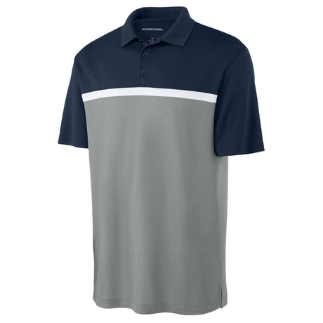 Sport-Tek Men's Micropique Colorblock Polo