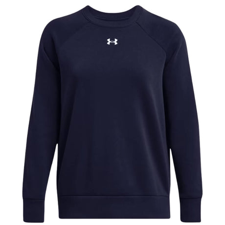 Under Armour Women's Rival Fleece Crew navy