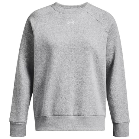 Under Armour Women's Rival Fleece Crew mod gray