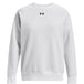 Under Armour Women's Rival Fleece Crew white