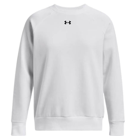 Under Armour Women's Rival Fleece Crew white