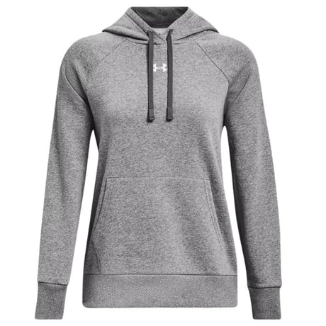 Under Armour Women's Rival Fleece Hoodie light heather castlerock