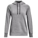 Under Armour Women's Rival Fleece Hoodie light heather castlerock
