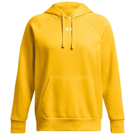 Under Armour Women's Rival Fleece Hoodie gold