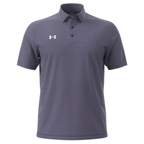 Under Armour Men's Drive Stripe Polo Purple - 1