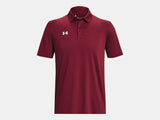 Under Armour Men's Team Tech Polo Cardinal - 4