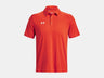 Under Armour Men's Team Tech Polo Dark Orange - 4