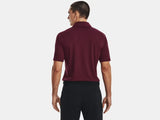 Under Armour Men's Team Tech Polo Maroon - 2