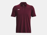 Under Armour Men's Team Tech Polo Maroon - 4