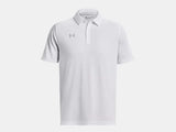 Under Armour Men's Team Tech Polo White - 4