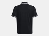 Under Armour Men's Team Tipped Polo Black - 5
