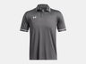 Under Armour Men's Team Tipped Polo Castlerock - 3