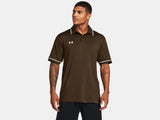 Under Armour Men's Team Tipped Polo Cleveland Brown - 1
