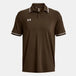 Under Armour Men's Team Tipped Polo Cleveland Brown - 4