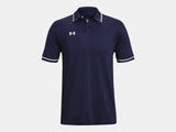 Under Armour Men's Team Tipped Polo Navy - 4