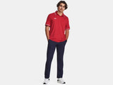 Under Armour Men's Team Tipped Polo Red - 3