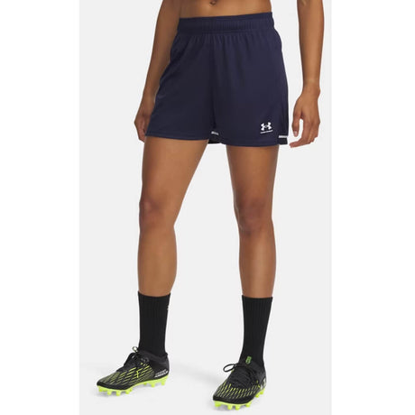 Under Armour Women's Challenger Short - 4.5" Inseam  - Navy - 1