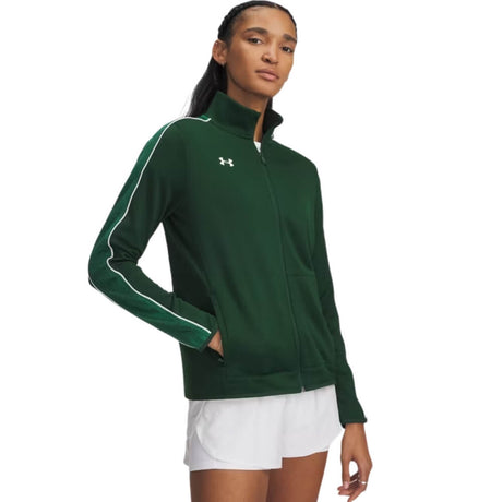 Under Armour Women's Command Warm Up Full-Zip Forest - 1