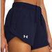 Under Armour Women's Fly-By Short - 3" Inseam - Navy - 1