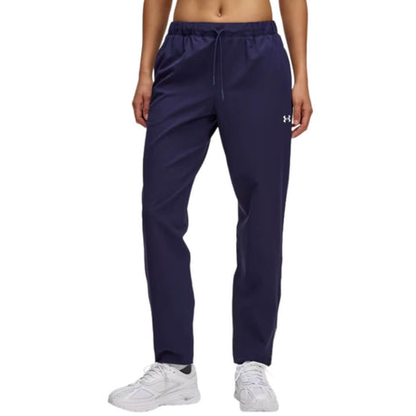 Under Armour Women's Rival Stretch Woven Pant Navy - 1