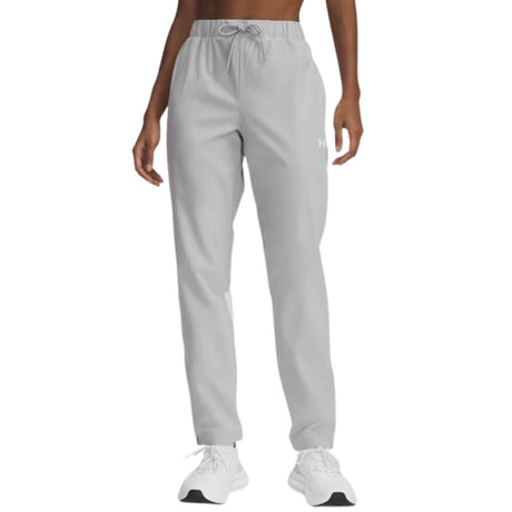 Under Armour Women's Rival Stretch Woven Pant White - 1