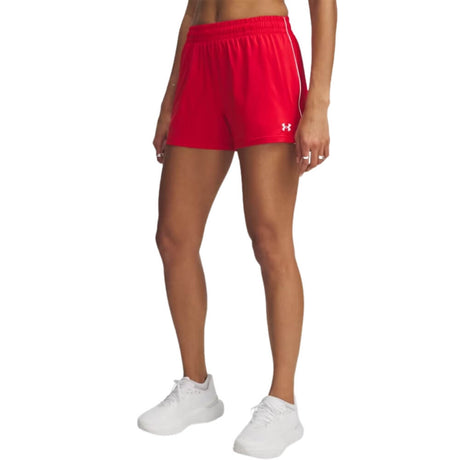 Under Armour Women's Tech Vent Short - 3" Inseam Red - 2