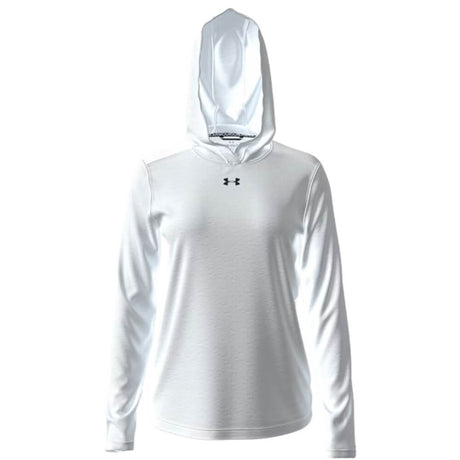 Under Armour Women's Tech Vent Team Hoodie White - 1
