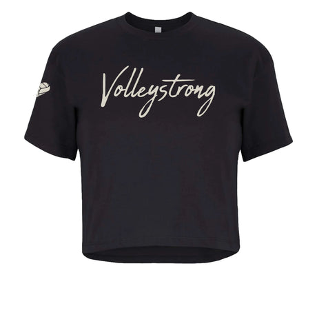Volleystrong Signature Crop Tee Volleystrong